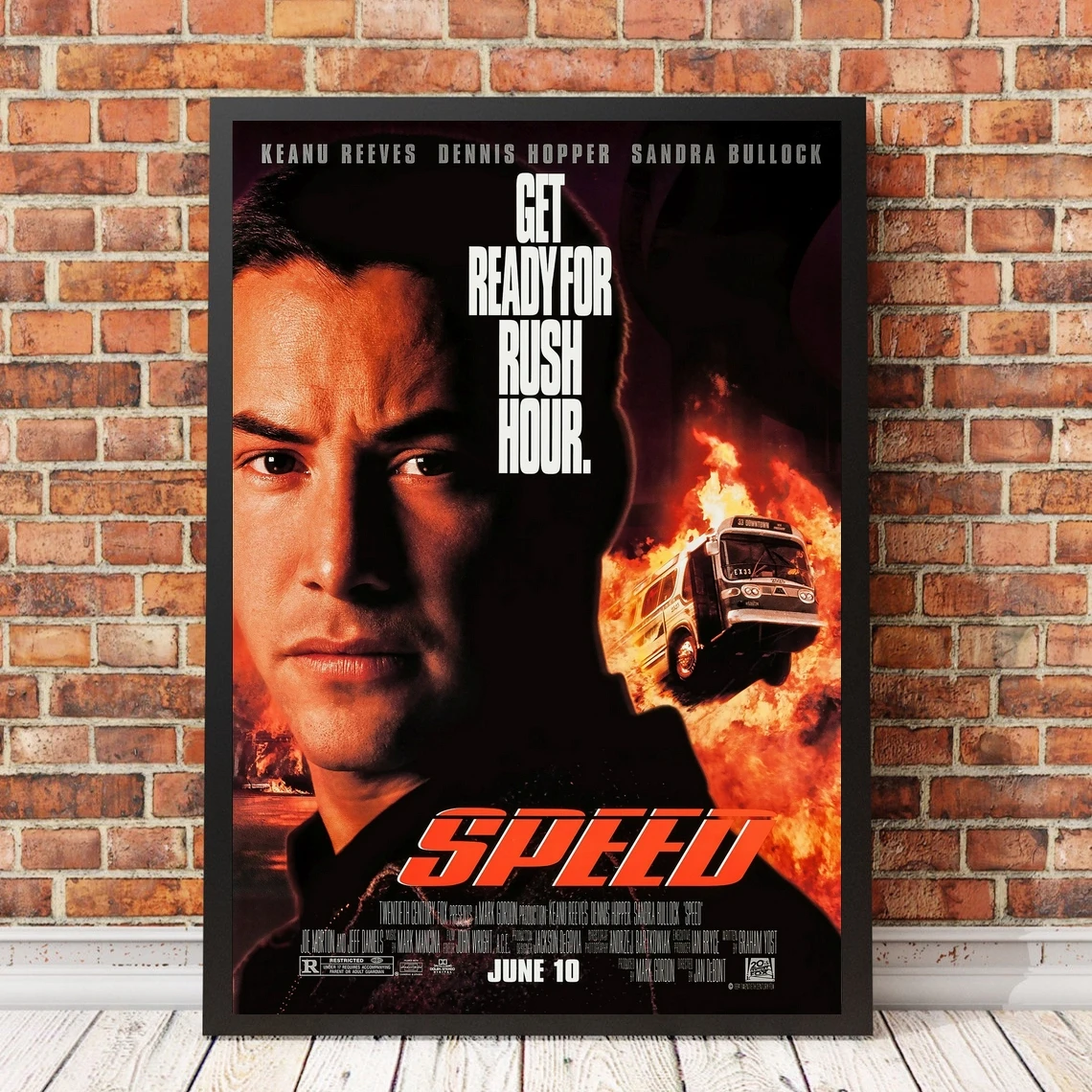 

Speed Movie Poster Prints And Unframed Canvas Prints Home Decoration Painting ( No Frame )