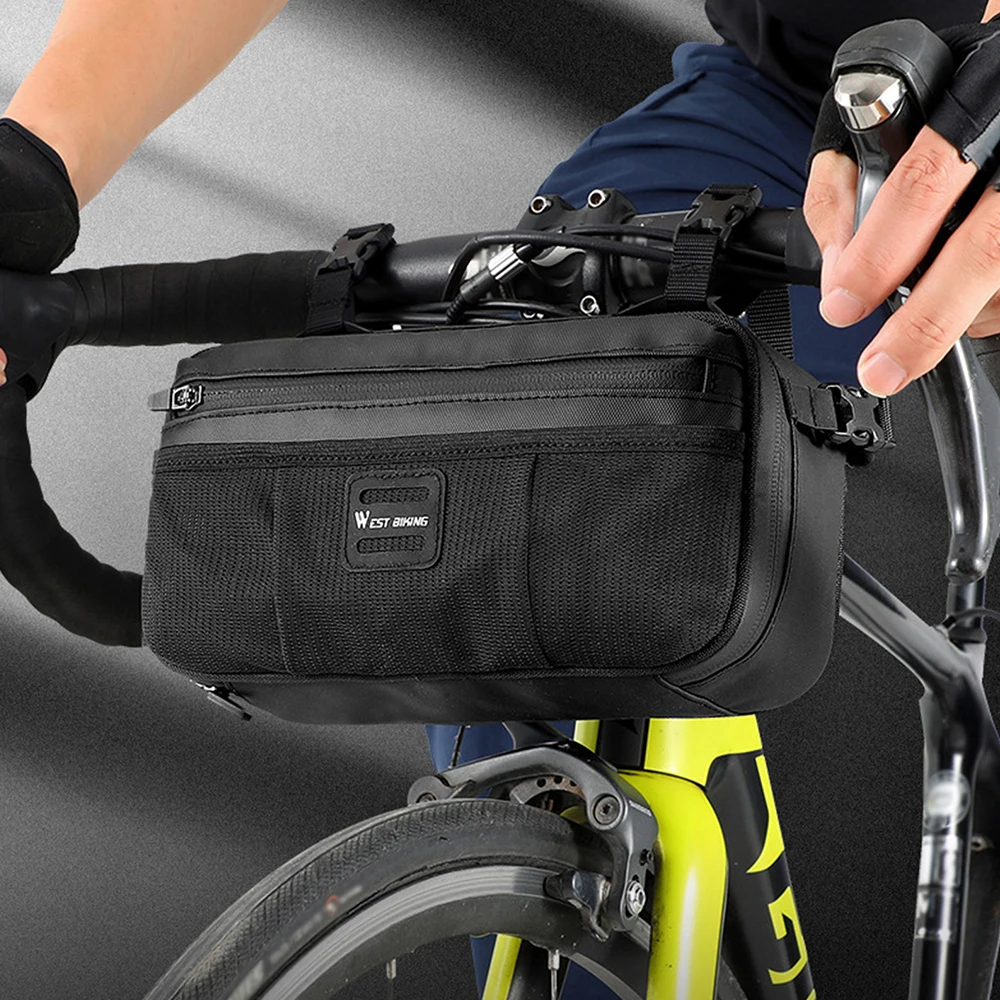 

3L Large Capacity Saddle Bag Waterproof Bike Rack Bag Bike Rear Seat Cargo Bag Bike Trunk Bag for Cycling Travelling Camping