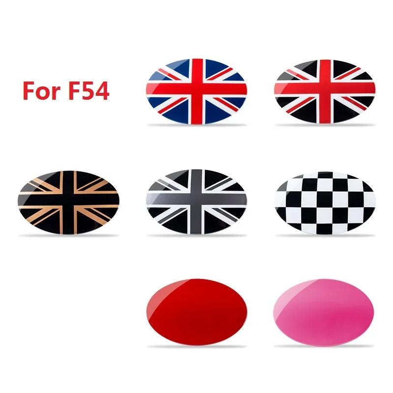 Декоративная наклейка на крышку топливного бака из АБС пластика Union Jack для Mini Cooper