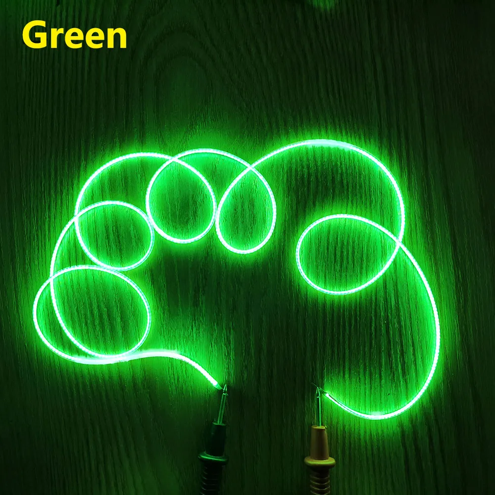 DC22V 1200mm Green  Edison Bulb Filament Lamp Parts LED Chip Incandescent Light Accessories Diodes Flexible Filament Blue Green