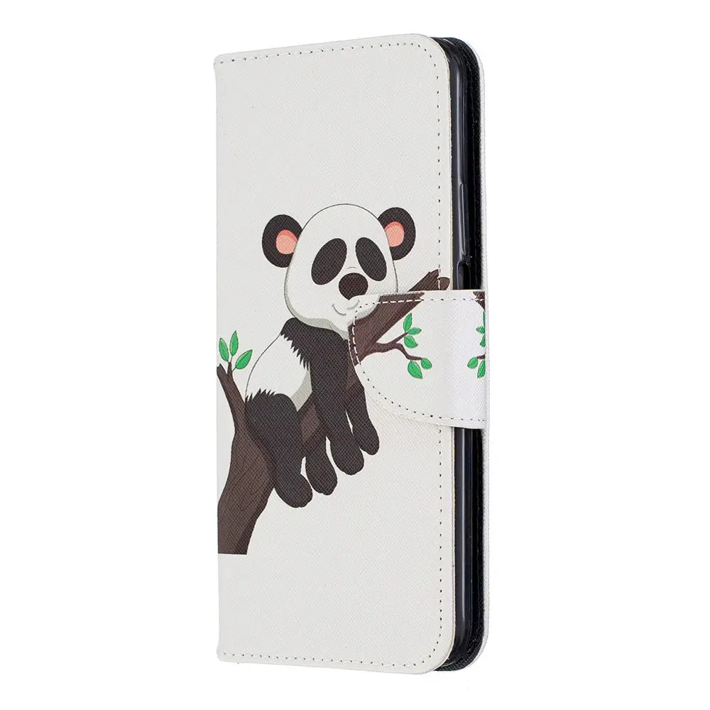 P5 Coque fundas для Xiao mi redmi 7 чехол кожаный бумажник с цветочным узором pouzdro на xio mi xiao mi redmi 7 флип чехол для телефона с рисунком панды - Цвет: P5