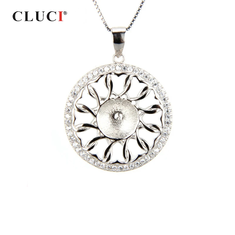 Подвеска женская из серебра 925 пробы с жемчугом|pearl pendant|wheel pendantcan can accessories |