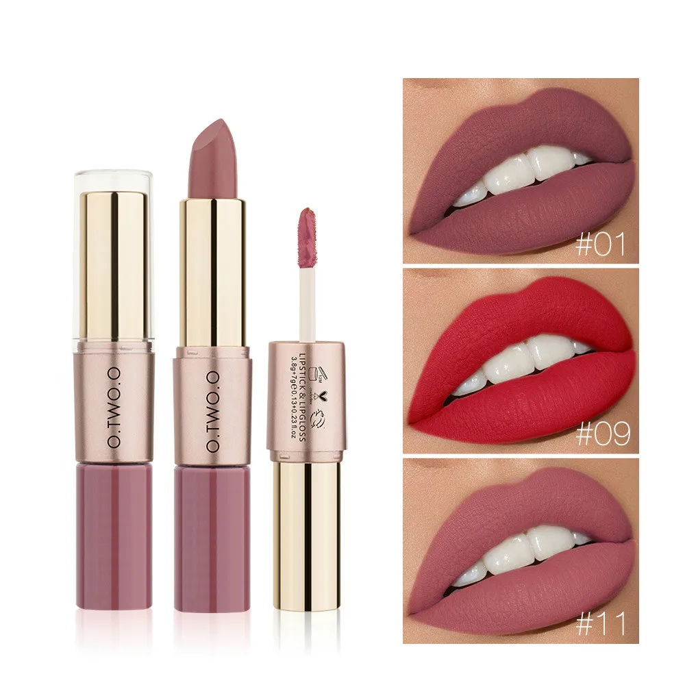 

12 Colors Lips Makeup Lipstick Lip Gloss Long Lasting Moisture Cosmetic Lipstick Red Lip Matte Lipstick Waterproof