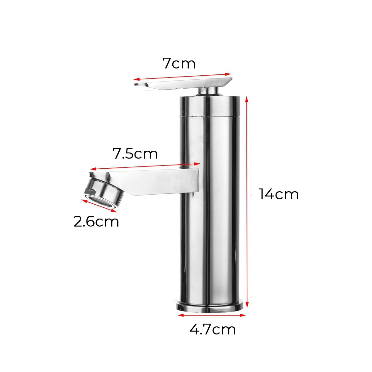 Смеситель раковины Xueqin для ванной комнаты с одной ручкой смеситель горячей и
