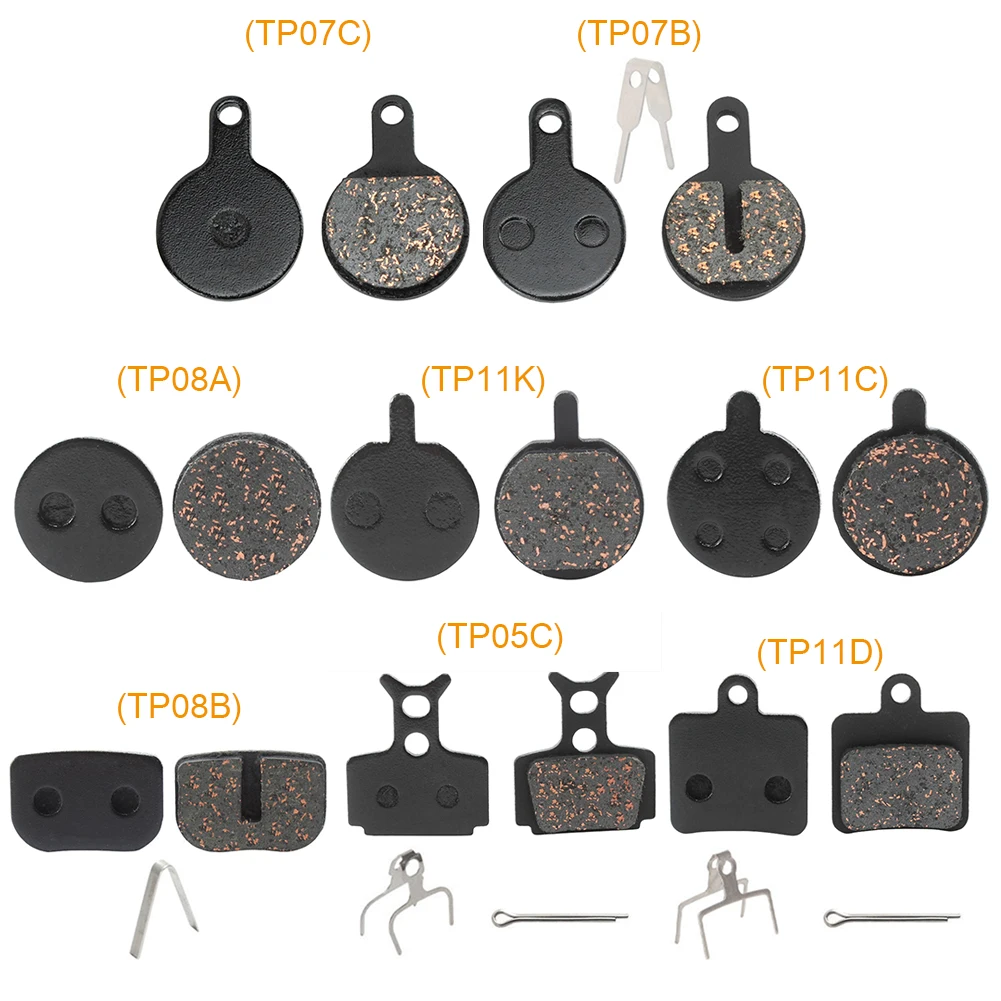 1 пара черных резиновых тормозных колодок велосипедные тормозные колодки горный
