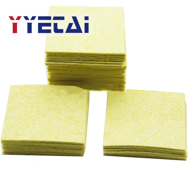 

NEW 10PCS Soldering iron special high temperature sponge Clean soldering iron 3.5*4.5CM 6*6CM