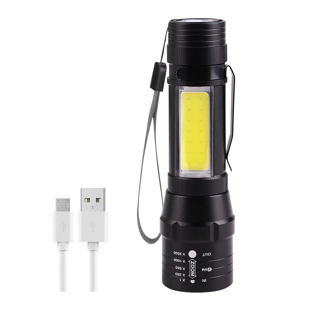 

Мощный светодиодный фонарик карманный мини-фонарь зажим светодиодный Usb Перезаряжаемые ультра яркие красные/зеленые/Usb Перезаряжаемые фон...