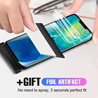 Мягкое полное покрытие для huawei y9 2019 Гидрогелевая пленка защита для экрана телефона y6 y7 pro 2019 prime 2018 не стеклянная защитная пленка