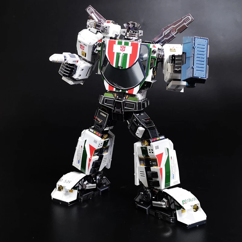 MU 3D металлическая головоломка Wheeljack G1 сменные детали DIY сборка лазерная резка