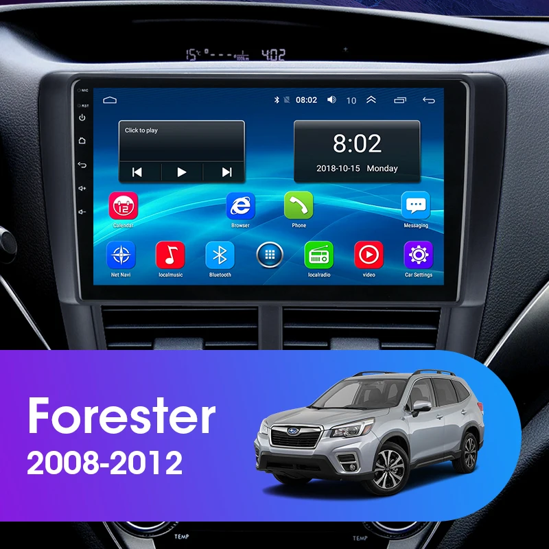 JMCQ 9 &quot4G для Subaru Forester 3 2008 2012 автомобильное радио DSP Android плеер GPS навигация
