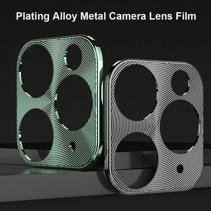 Горячая полная крышка металлическая рамка для объектива камеры Защитная пленка
