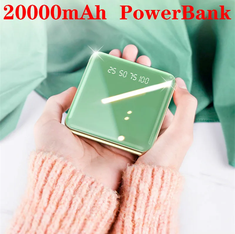 Внешний аккумулятор на 20000 мА · ч портативное мини зарядное устройство для