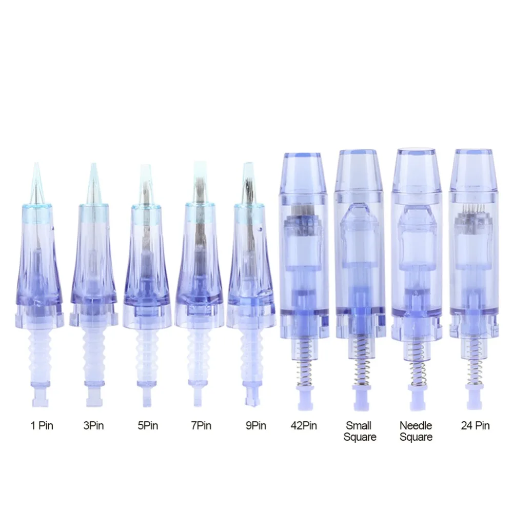 10 шт одноразовый полуперманентный макияж бровей Татуировка картридж иглы