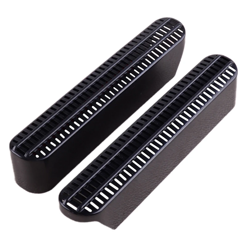 2Pcs Black Car Auto Front Seat Under Air Vent Outlet Dust Cover Trim Dustproof Fit For-BMW X5 G05 X7 G07 2019 | Автомобили и