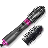 electric hot air brush blowing dryer rotation curling hairstyling hairdryer comb style salon hair dry machine straightener iron