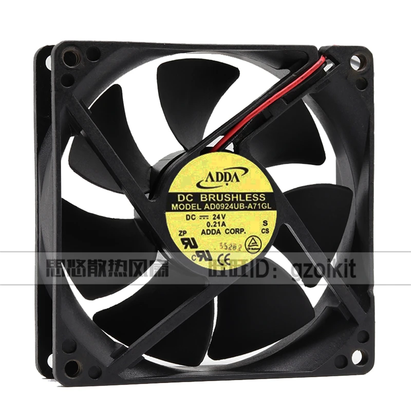 Новый оригинальный AD0924UB-A71GL 24V 0.21A 9 см 9025 2-проводной инверторный вентилятор