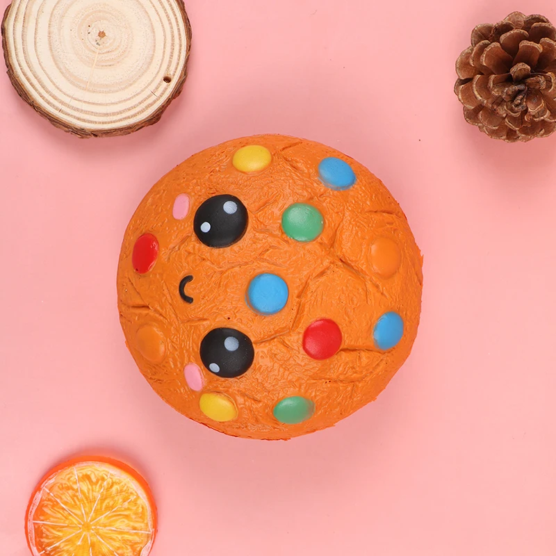 Лидер продаж милые шоколадное печенье гамбургер медленно поднимающийся мягкий