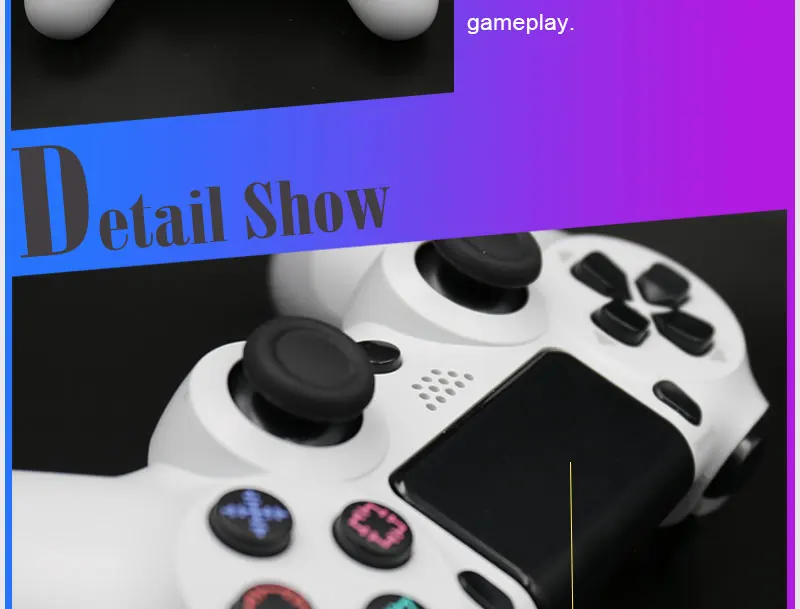 Dualshock 4 проводной джойстик usb для PS4 PRO джойстик геймпад двойной шок для PS4 консоль для Playstation 4 PS3 PC