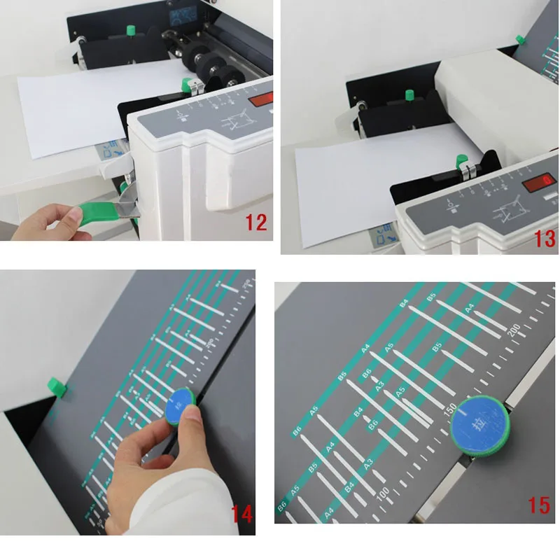 Складная электрическая машина для складывания бумаги высокоскоростная