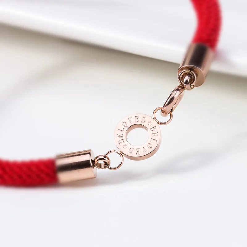 ZooMango винтажный Китайский стильный браслет с подвесками розовое золото титановая