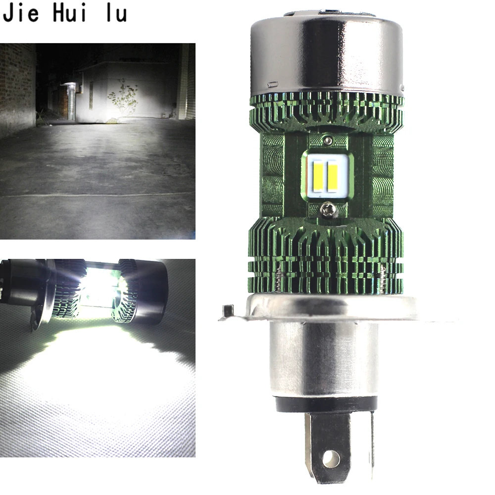 1 шт. СВЕТОДИОДНЫЙ DRL для мотоцикла 12 В H4 Csp дальнего и ближнего света большинства