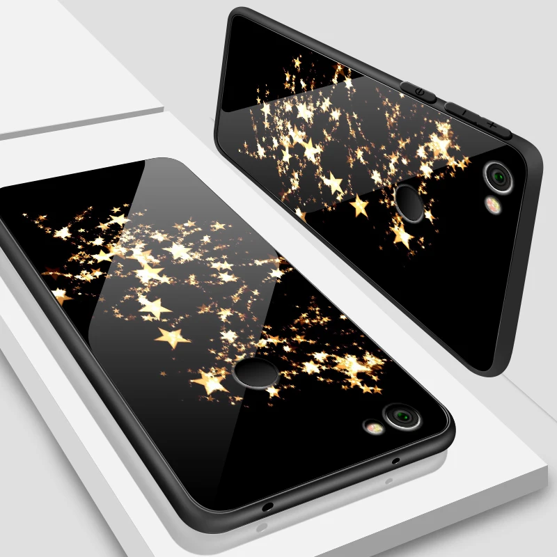 W361 Для Xiaomi 6X5X8 9 SE A1 A2 Lite роскошный чехол из закаленного стекла для Redmi Note 5A 4X6 7 Pro Prime Fashion защитный чехол - Цвет: W361