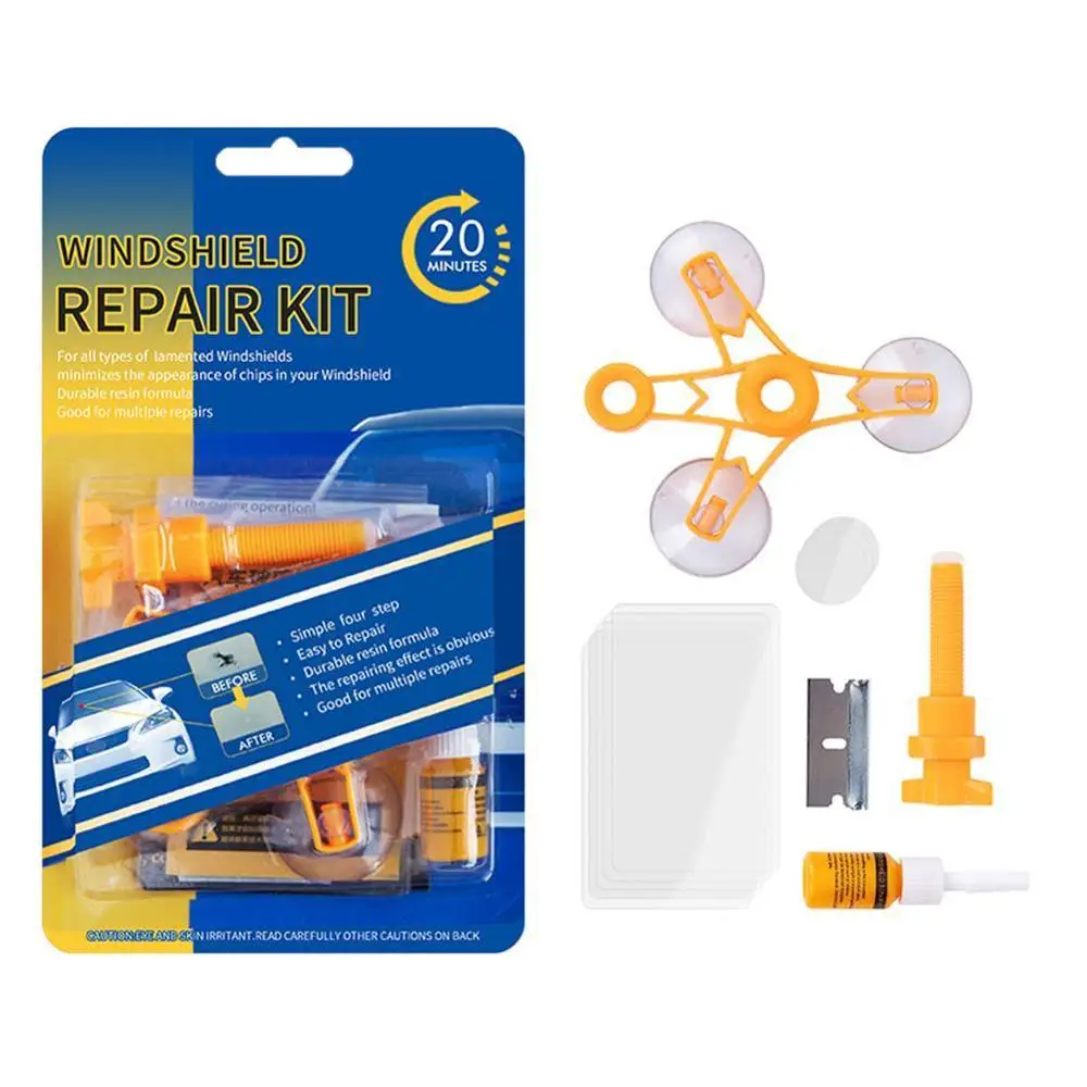 

Универсальный инструмент для ремонта лобового стекла автомобиля, «сделай сам», инструменты для ремонта стекла автомобиля, клей, отверждени...