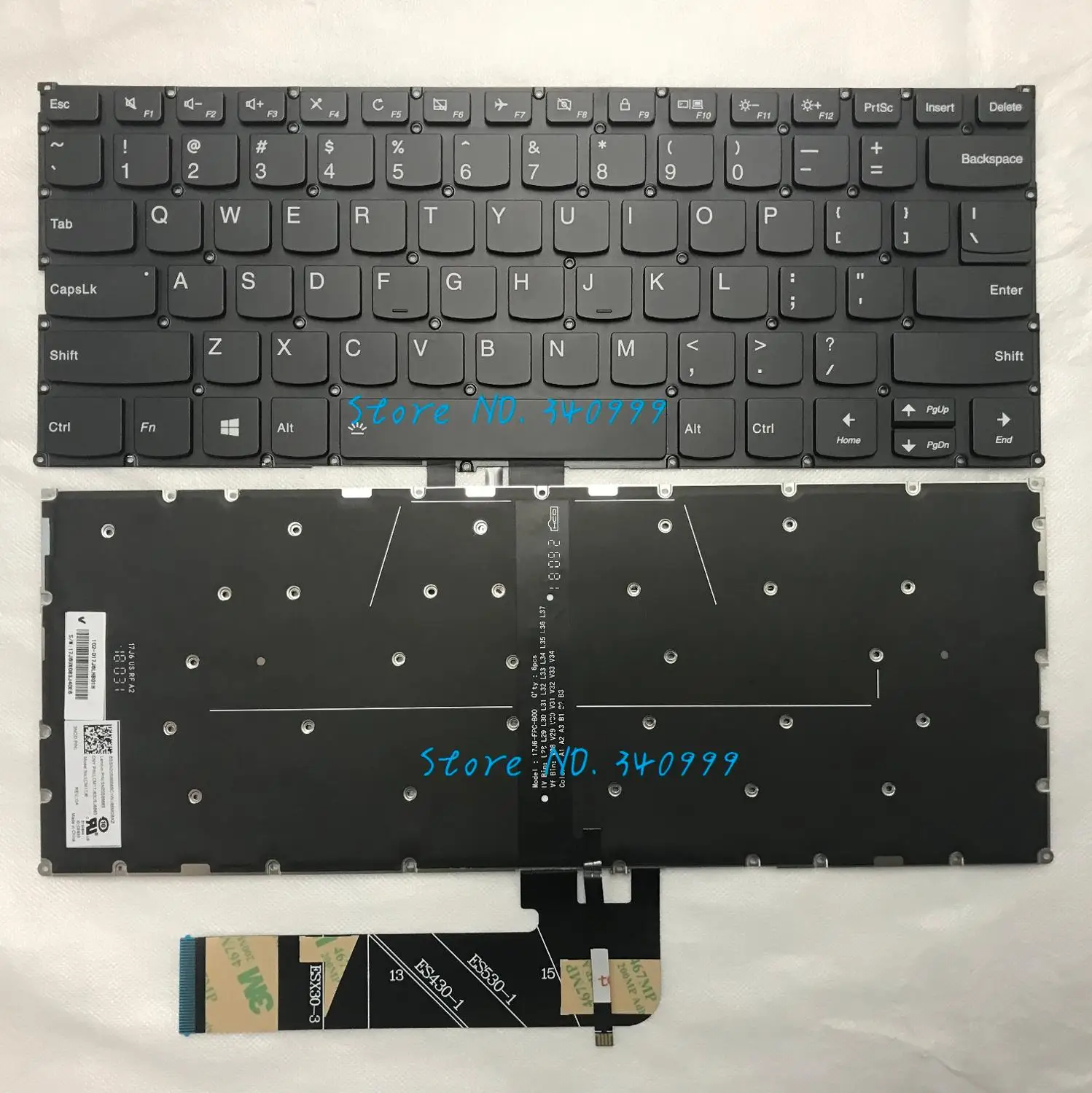 Новая клавиатура для Lenovo Yoga 530 14 14ARR 14IKB US с подсветкой|Клавиатуры замены| |