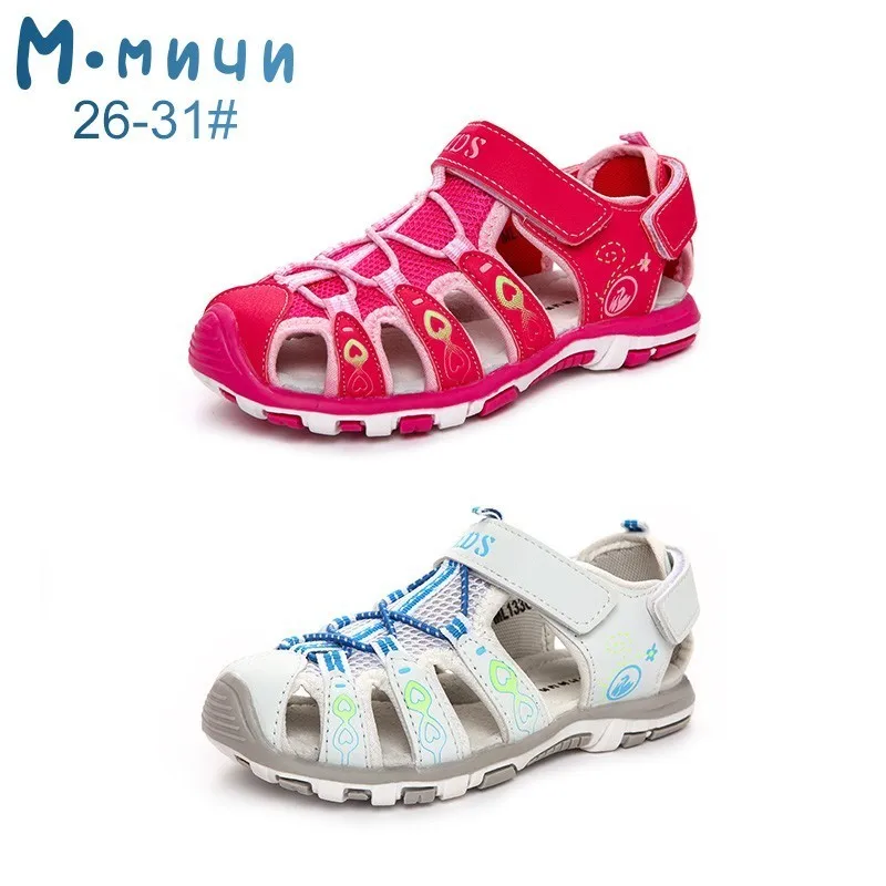 Ммичи сандали детские детская летняя обувь 2019 сандалии для девочки пляжная
