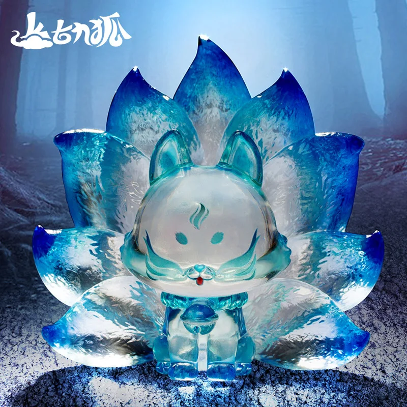 

Nine Tail Fox Blind Box Genuine Ancient Nine Fox Xiuxian Series Trendy Play Cute Doll Desktop Decoration Gift Indoor Decoration