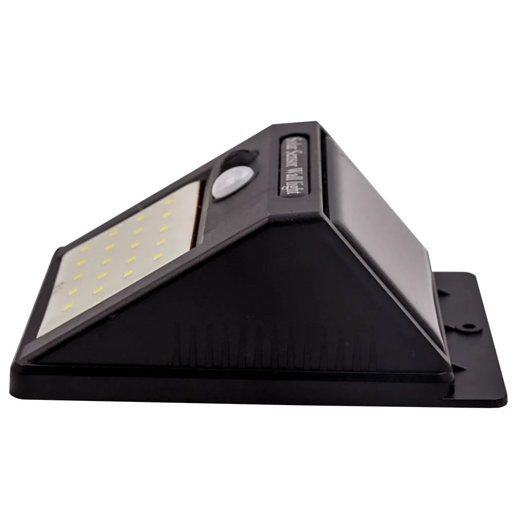 30 светодиодный настенный светильник на солнечных батареях PIR датчик движения для