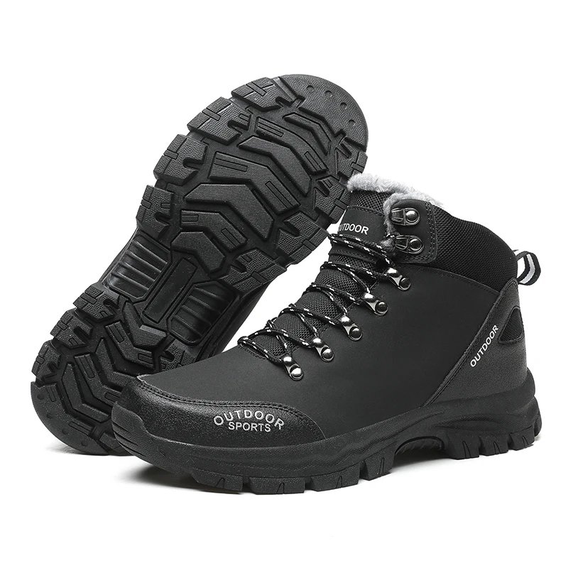

Winter Hiking Boots Men Outdoor Tourism Trekking Shoes Mountain Camping Treking Zapatillas Botas Wandelschoenen Hombre