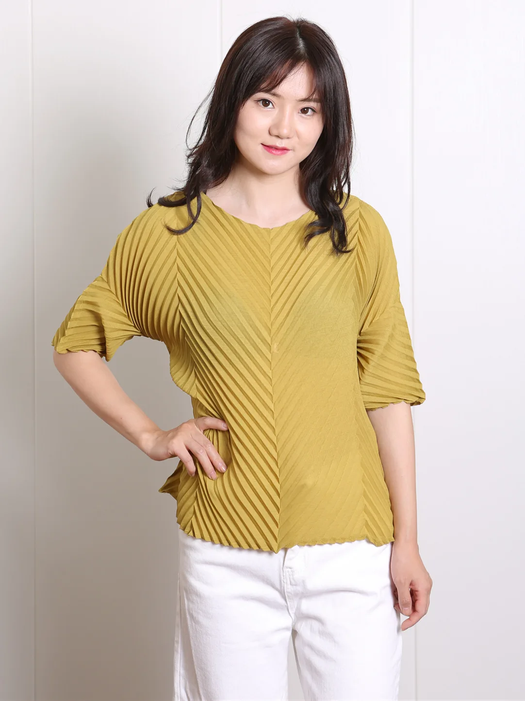 Женские Модные плиссированные рубашки свободного размера плюс Miyak 2020 | Женская