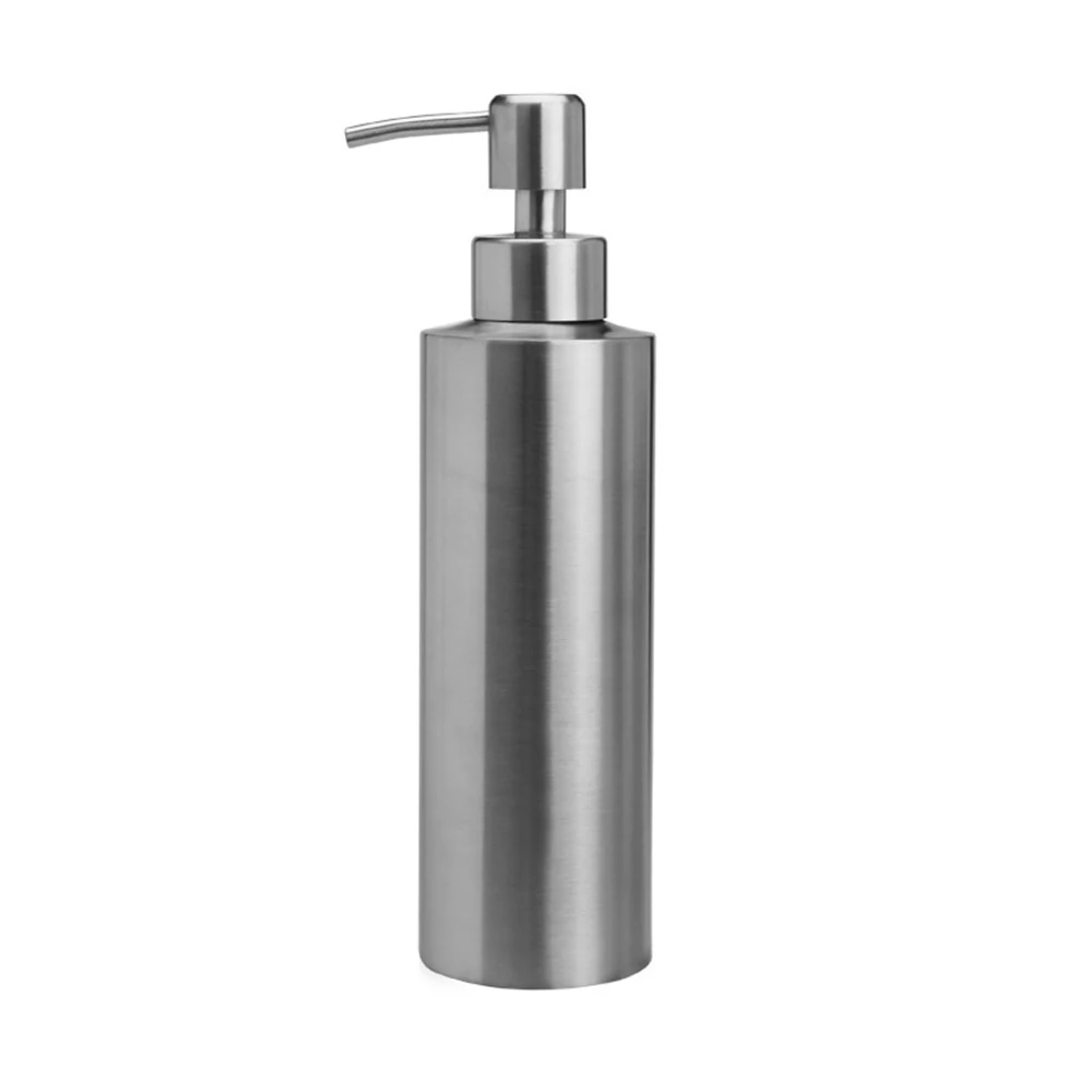 

350ml/550ml Liquid Soap Dispenser 304 Stainless Steel Hand Sanitizer Antiseptic Shampoo Gel Dispenser Bottle Soap Dispenser Pump