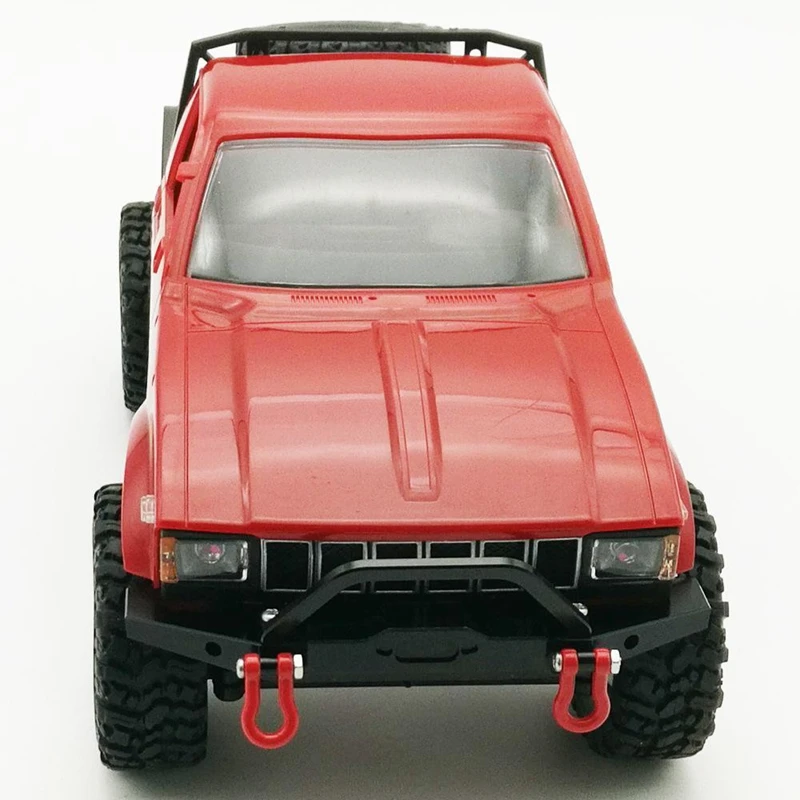 

Metal Front Bumper with Trailer Hook Side Step Plate Board Slide Pedal Black with Sound System Receiver Board