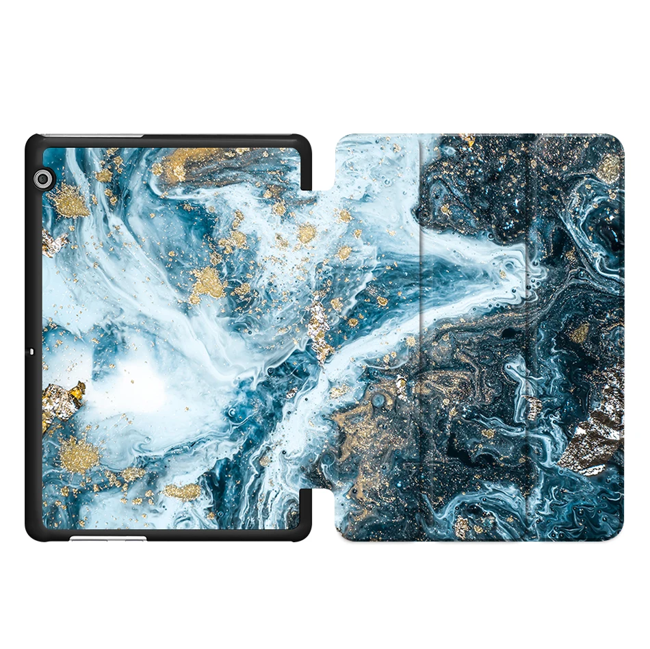 HW04 Чехол MTT для huawei MediaPad T3 10 AGS-L09 AGS-W09 Honor Play Pad 2, 9,6 дюймов, чехол-подставка для планшета, защитный чехол из искусственной кожи - Цвет: HW04