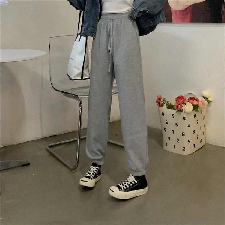 

Real Real Autumn New Waffle Pants Wide