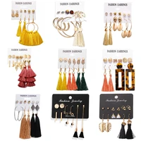 euramerican new fund restores ancient ways boximia style earpiece is acted the role of long tassel exaggerative earring set