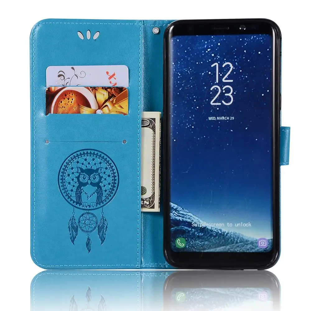 Флип-чехол-бумажник для samsung Galaxy S7 edge S8 S9 S10 E Plus Lite S10-5G Note 9 10 Pro Кожаный флип-чехол для телефона