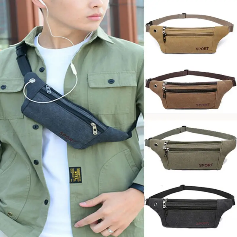 Fanny Pack Men Women Waist Belt Bag Purse Hip Pouch Sport Bum Travel Phone Bags /BY | Багаж и сумки