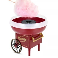 2021 new retro trolley cotton candy machine fashion mini candy floss maker home machine