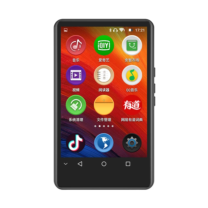 Новейший MP3 плеер RUIZU H6 Android с Wi Fi Bluetooth 5 0 полносенсорным экраном 4 дюйма 8/16 ГБ