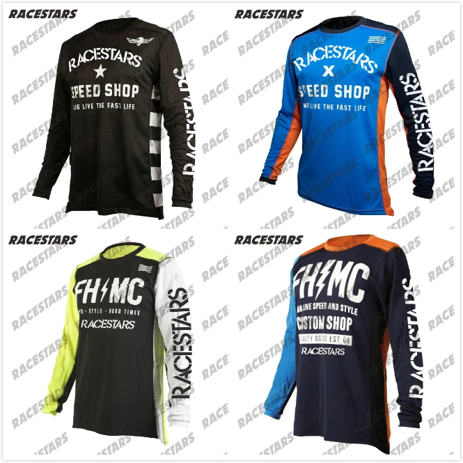 Джерси для мотокросса MTB MX Велоспорт велосипед DH Maillot Ciclismo Hombre мотоциклы горные
