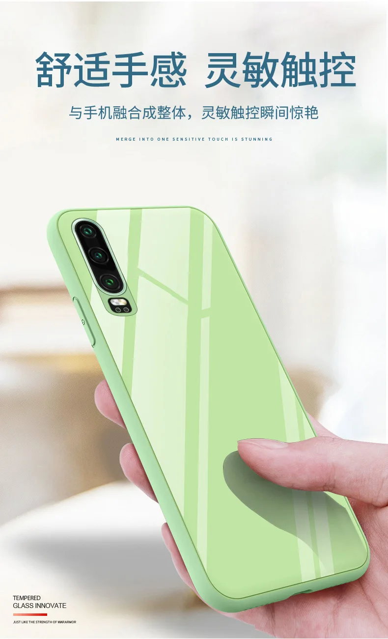 Чехол из жидкого стекла для телефона Huawei P40 P30 Pro Mate20 X чехол nova 3 4 5 мягкие Защитные