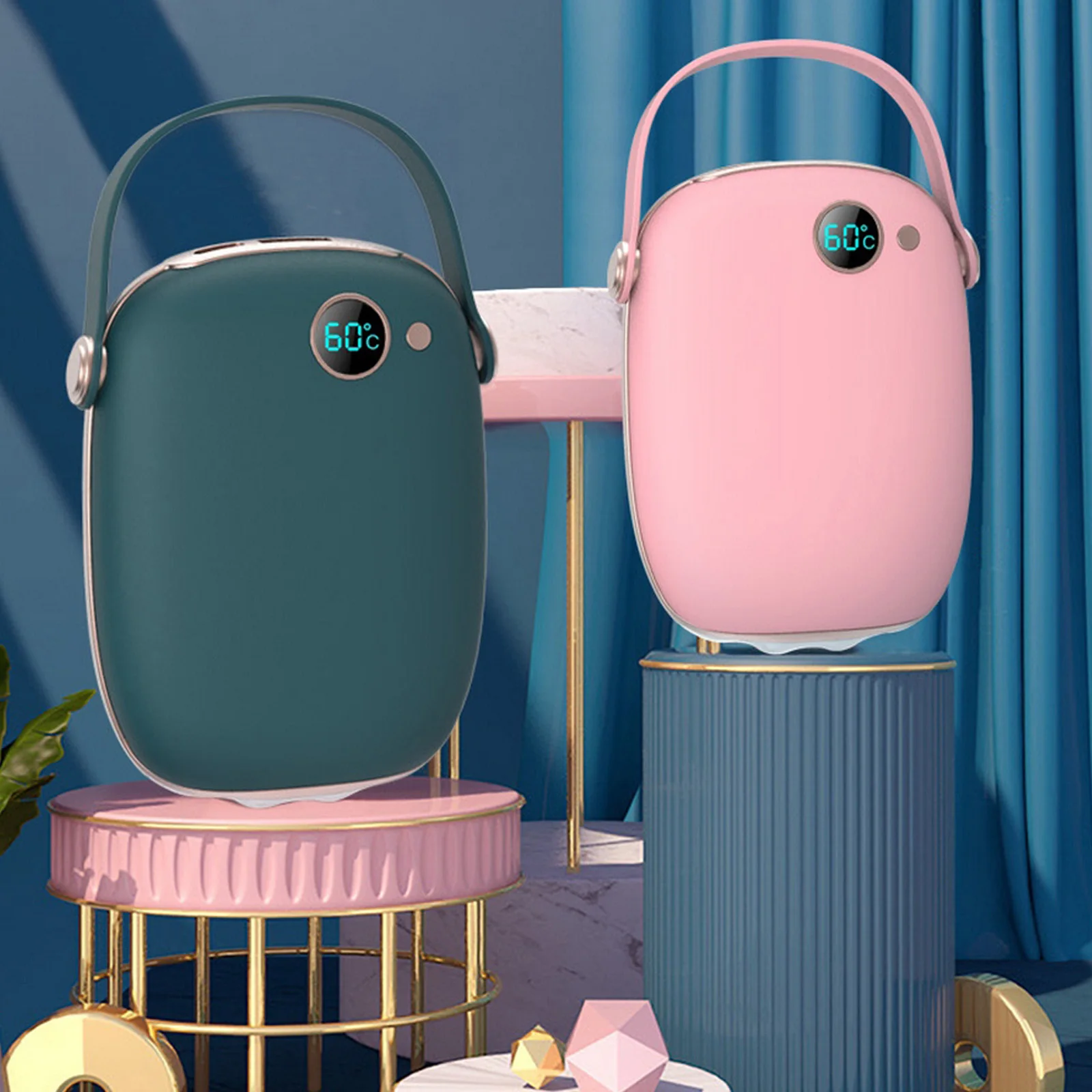 Электрическая мини-грелка для рук 10000 мАч внешний аккумулятор USB-зарядка зимний