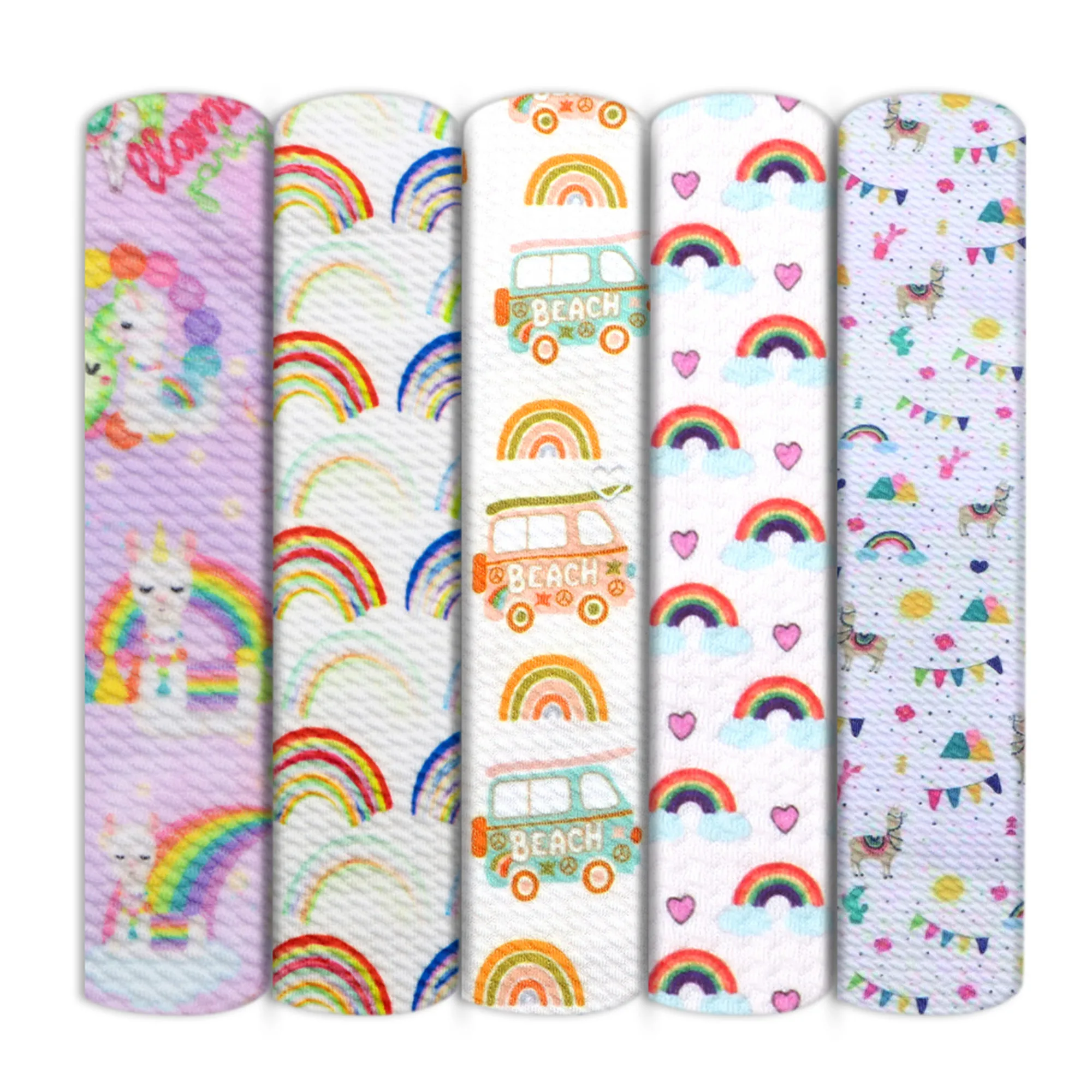 Радужная облако Альпака Луна пуля текстурированная хлопчатобумажная ткань