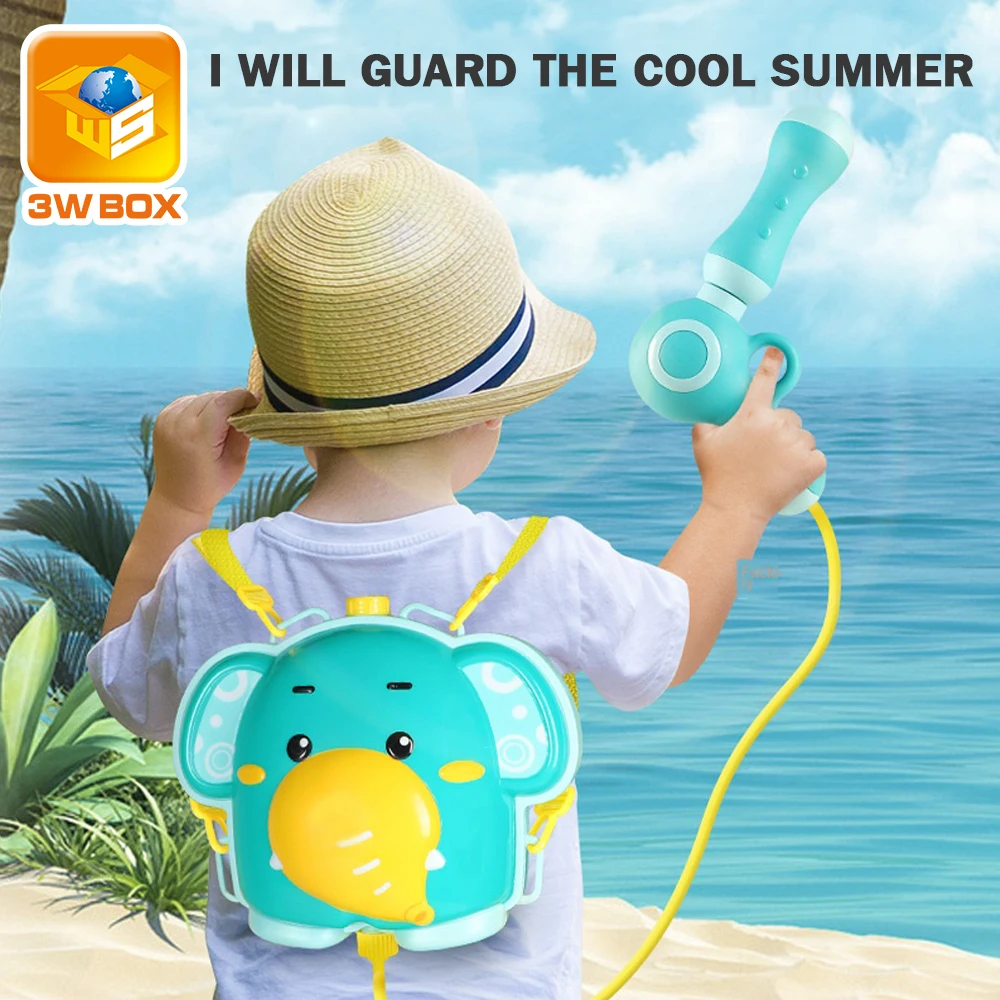 

Детский рюкзак, водяной пистолет, игрушечный распылитель для детей, для летнего отдыха, бассейна, вечевечерние, Прямая поставка, игрушки для...