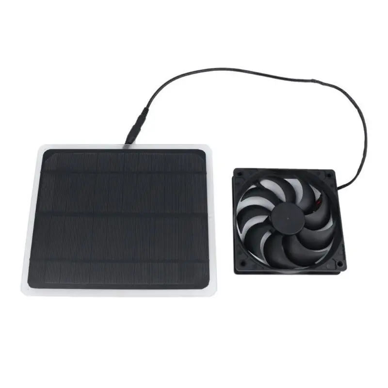 Портативный вентилятор на солнечных батареях с солнечной панелью