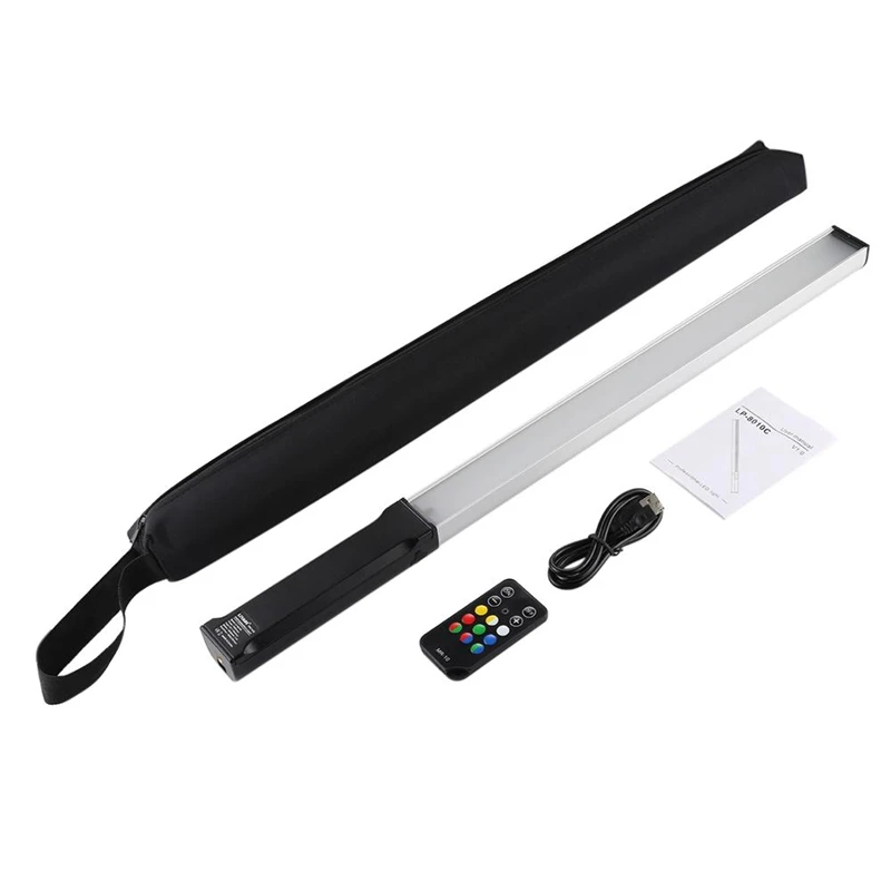 PULUZ RGB Цвет Фул фотография светодиодный Регулируемая Температура ручной видео