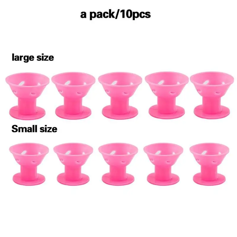 10 шт. волшебные бигуди Длинные Спиральные Завитки для волос|Бигуди| |